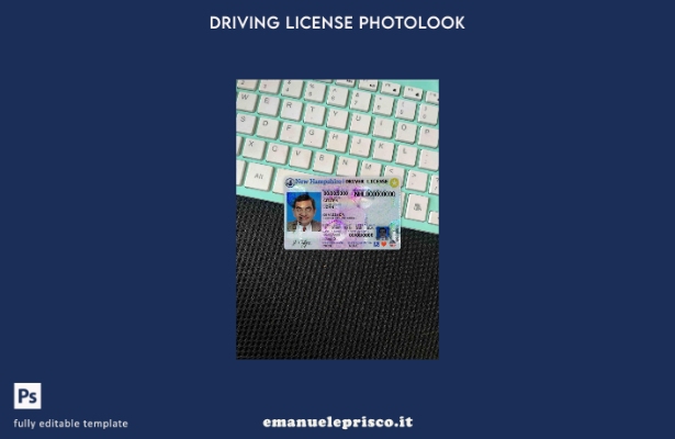 stile verificato Modello FRONTALE photolook USA New Hampshire DL